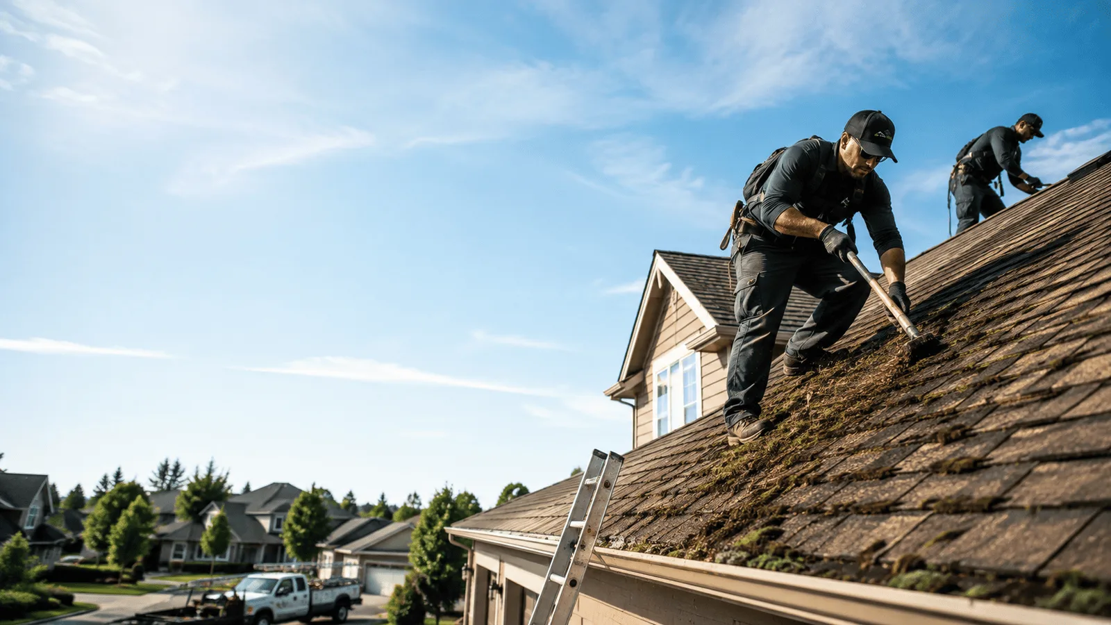 Roof Moss Removal in Spokane, WA near me
